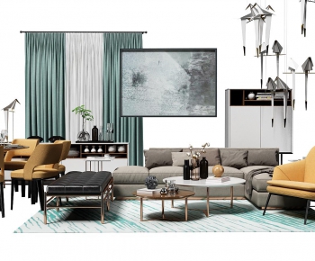 Nordic Style Sofa Combination-ID:906256992