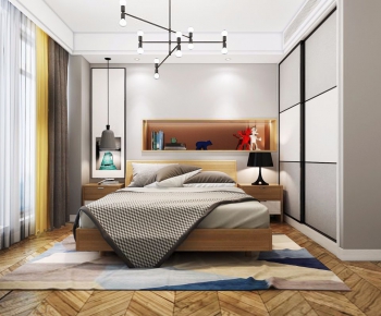 Nordic Style Bedroom-ID:699643911