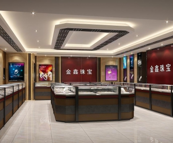 New Chinese Style Commercial Space-ID:249545186