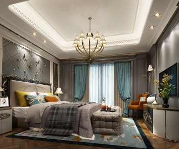 New Classical Style Bedroom-ID:771218697
