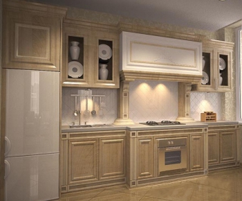 European Style Kitchen Cabinet-ID:907531942