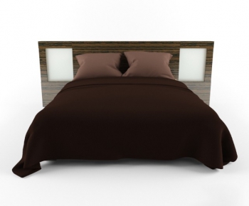 Modern Double Bed-ID:650830625