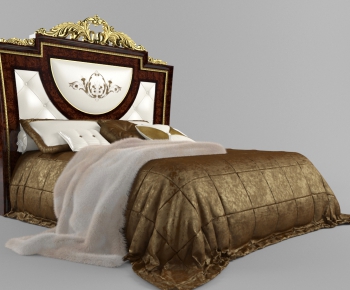 French Style Double Bed-ID:979651135
