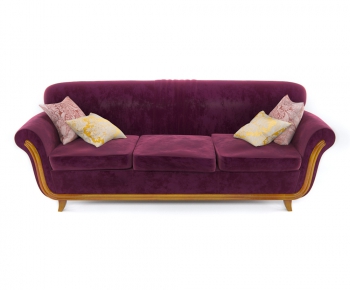 New Classical Style Three-seat Sofa-ID:394243497