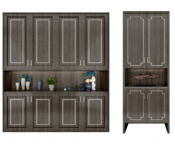 New Chinese Style Shoe Cabinet-ID:308038886