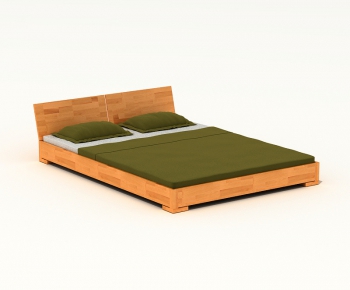 Modern Double Bed-ID:732090398