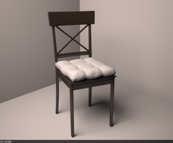 American Style Single Chair-ID:608578872