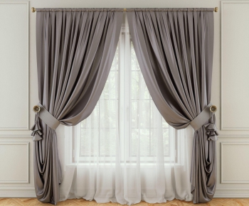 Modern European Style The Curtain-ID:837350468
