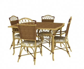 European Style Dining Table And Chairs-ID:865329774
