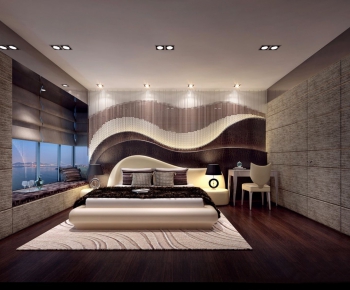 Modern Hong Kong Style Bedroom-ID:347864847