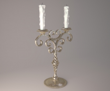European Style Candlestick-ID:492241885