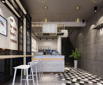Industrial Style Cafe-ID:364791594