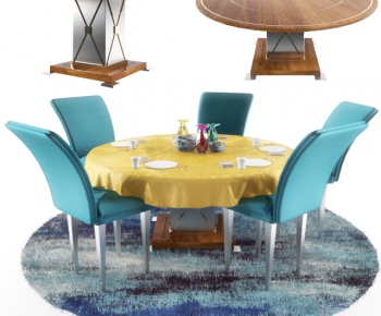 Modern Dining Table And Chairs-ID:369561233