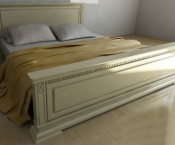 European Style Double Bed-ID:432418476
