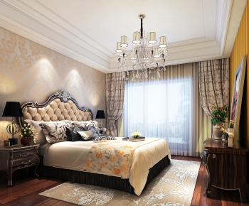 European Style Bedroom-ID:509287479