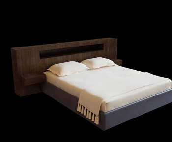 Modern Double Bed-ID:272039463