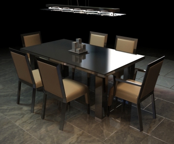 Modern Dining Table And Chairs-ID:995752564