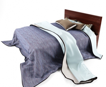 Modern Double Bed-ID:235837425