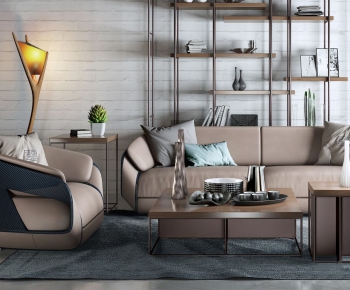 Modern Nordic Style Sofa Combination-ID:261260435