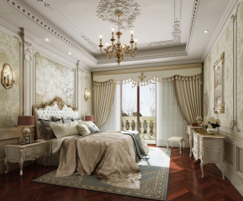 French Style Bedroom-ID:455224929