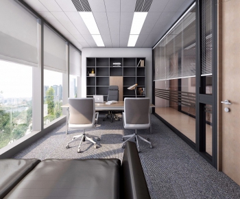 Modern Manager's Office-ID:710496925