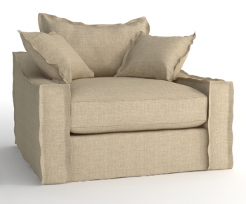 European Style Single Sofa-ID:499204951