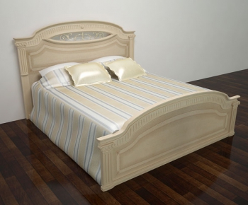 European Style Double Bed-ID:547084929