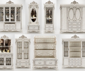 European Style French Style Bookcase-ID:533366936