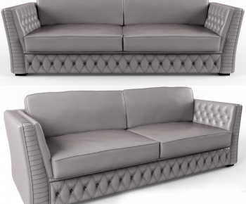Simple European Style A Sofa For Two-ID:834667517