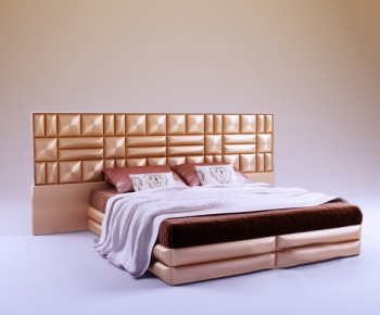 Modern Double Bed-ID:949530476