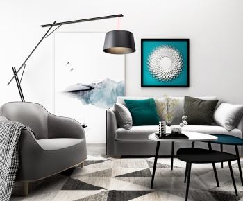 Nordic Style Sofa Combination-ID:166454776