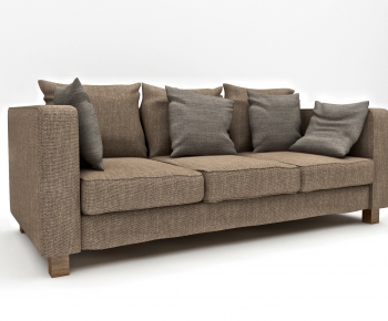 Modern Three-seat Sofa-ID:588883631