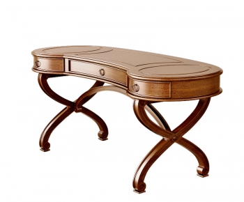 American Style New Classical Style Computer Desk And Chair-ID:288021657