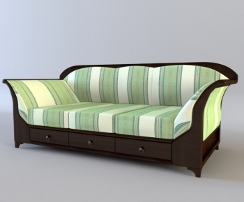 European Style Three-seat Sofa-ID:983188434