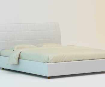 Modern Double Bed-ID:524489441