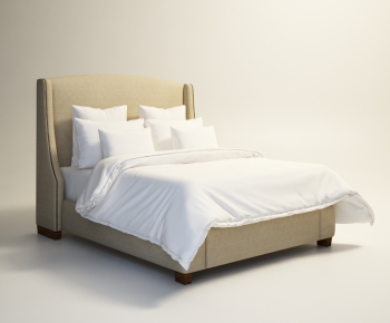 American Style Double Bed-ID:434237414