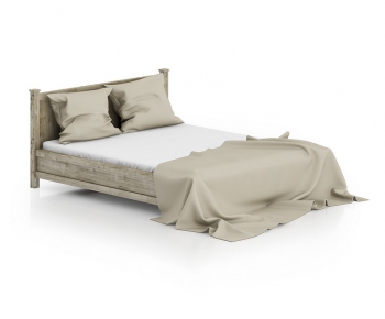 Modern Double Bed-ID:662291394