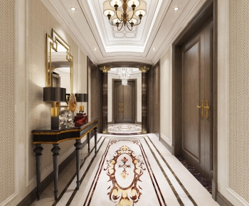 New Classical Style Hallway-ID:836003277