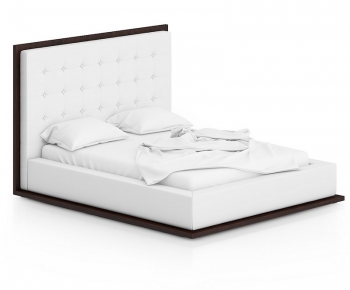 Modern Double Bed-ID:205979718