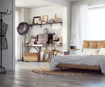 Nordic Style Bedroom-ID:876835991