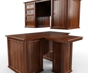 European Style Manager's Desk-ID:809054357