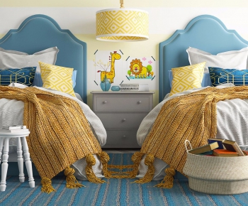 American Style Child's Bed-ID:491693426