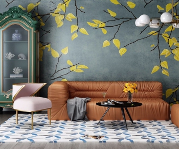Nordic Style Sofa Combination-ID:417776452