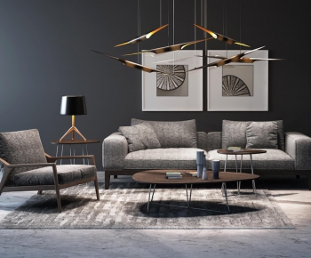 Modern Nordic Style Sofa Combination-ID:212382744