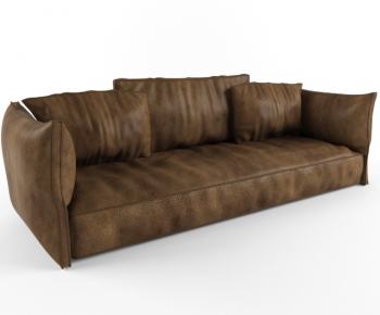 Modern Three-seat Sofa-ID:437388124