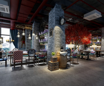 Industrial Style Mix And Match Styles Restaurant-ID:123109395