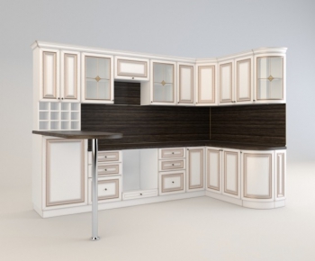 European Style Kitchen Cabinet-ID:280942752