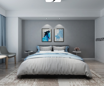 Modern Nordic Style Bedroom-ID:188993844