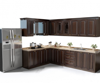 American Style Kitchen Cabinet-ID:298982958