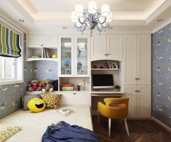 Simple European Style Children's Room-ID:152126662